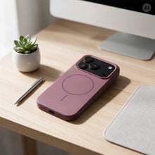 Заредете изображение във визуализатора на галерията – Case for iPhone 18 Pro / 17 Pro Forcell F-Protect Chromatic Premium compatible with MagSafe dark cherry
