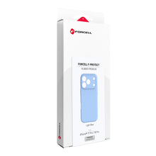 Заредете изображение във визуализатора на галерията – Гръб Forcell F-Protect Rubber Premium за iPhone 18 Pro / 17 Pro с MagSafe - светлосин – снимка 6

