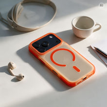 Заредете изображение във визуализатора на галерията – Гръб Forcell F-Protect Vivid Premium за iPhone 18 Pro / 17 Pro с MagSafe - оранжев – снимка 5
