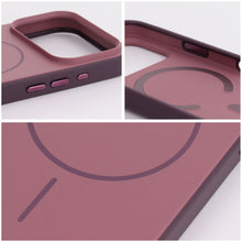 Заредете изображение във визуализатора на галерията – Case for iPhone 18 Pro Max / 17 Pro Max Forcell F-Protect Chromatic Premium compatible with MagSafe dark cherry
