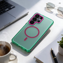 Заредете изображение във визуализатора на галерията – Гръб Forcell F-Protect Vivid Premium за Samsung A07 / A08 с MagSafe - зелен – снимка 3
