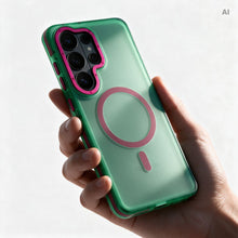 Заредете изображение във визуализатора на галерията – Гръб Forcell F-Protect Vivid Premium за Samsung A07 / A08 с MagSafe - зелен – снимка 4
