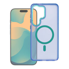 Заредете изображение във визуализатора на галерията – Гръб Forcell F-Protect Vivid Premium за Samsung A57 с MagSafe - син
