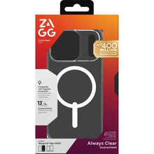 Заредете изображение във визуализатора на галерията – ZAGG case CRYSTAL PALACE SNAP compatible with MagSafe for IPHONE 17 Pro clear
