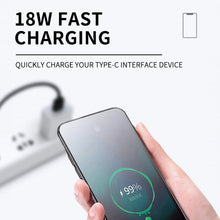Заредете изображение във визуализатора на галерията – Wozinsky WNBAA 4in1 cable 2x USB-C 1x USB-A 1x Lightning 60W 1 m - black
