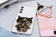 Заредете изображение във визуализатора на галерията – Phone stand DOLL - stick-on - czarny
