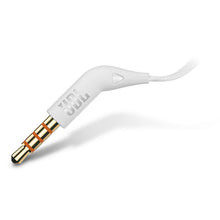 Заредете изображение във визуализатора на галерията – Wired earphones Jack 3,5mm with microphone JBL T290 gold
