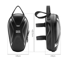 Заредете изображение във визуализатора на галерията – Rockbros bag 3011006301 for the handlebar of a bicycle or scooter 1.3 l - black
