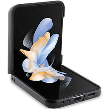 Заредете изображение във визуализатора на галерията – Karl Lagerfeld Saffiano Monogram Ikonik Pin Samsung Galaxy Z Flip 5 case - black

