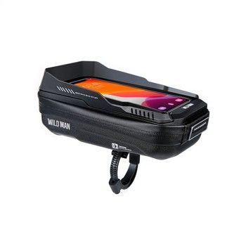 WILDMAN traveling bag for bike handlebars with zipper 0,6L (4 
