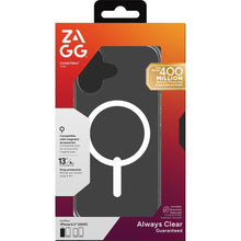 Заредете изображение във визуализатора на галерията – ZAGG case CRYSTAL PALACE SNAP compatible with MagSafe for IPHONE 17 clear
