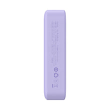 Заредете изображение във визуализатора на галерията – Baseus Magnetic Mini 20000 mAh 20W Powerbank - purple + USB-C / USB-C cable
