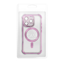 Заредете изображение във визуализатора на галерията – Case ANTISHOCK ELECTRO for IPHONE 17 Pro Max compatible with MagSafe pink
