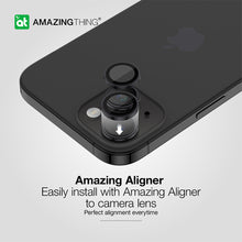 Заредете изображение във визуализатора на галерията – Amazing Thing Tempered glass AR Lens Glass IP15CAM2BKGLA on camera for Iphone 15/15 Plus (2 pieces) black
