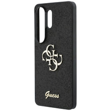 Заредете изображение във визуализатора на галерията – GUESS case for SAMSUNG S26 Ultra GUHCS26LHG4SGK (Fixed Glitter 4G Big Metal Logo) black
