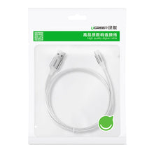Заредете изображение във визуализатора на галерията – Ugreen US288 60131 USB-A / USB-C QC 3.0 3A 1m cable - white
