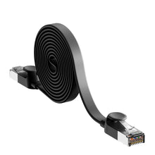 Заредете изображение във визуализатора на галерията – Baseus High Speed ​​flat Ethernet CAT6 RJ45 network cable 0.5m - black
