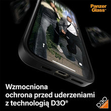 Заредете изображение във визуализатора на галерията – PanzerGlass ClearCase Case for iPhone 15 Plus / 14 Plus with Military Grade Certification - Clear &amp; Black
