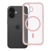 Заредете изображение във визуализатора на галерията – Case for iPhone 16 Flexline Mag Cover compatible with MagSafe pink
