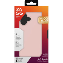 Заредете изображение във визуализатора на галерията – ZAGG case MANHATTAN SNAP compatible with MagSafe for IPHONE 17 pink blush
