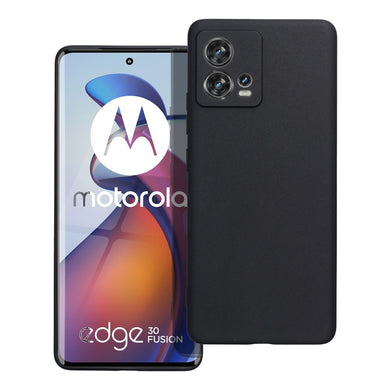 Гръб MATT за MOTOROLA EDGE 30 Fusion черен