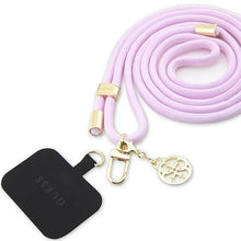 Заредете изображение във визуализатора на галерията – Guess CBDY Cord phone strap - lilac
