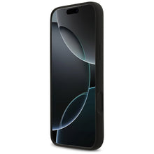 Заредете изображение във визуализатора на галерията – KARL LAGERFELD case for IPHONE 17 Pro Max compatible with MagSafe KLHMP17XSKIGROK (Silicone W/ KL Sketch &amp; Logo) black
