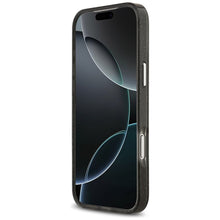 Заредете изображение във визуализатора на галерията – KARL LAGERFELD case for IPHONE 17 Pro Max compatible with MagSafe KLHMP17XHMKBKCHOK (IML Glitter K&amp;C Heads Logo) black

