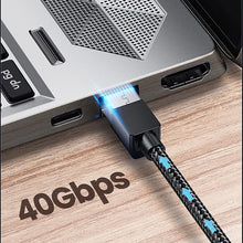 Заредете изображение във визуализатора на галерията – Ugreen NW153 Ethernet RJ45 Cat8 Cable Copper Core 1.5m - Black
