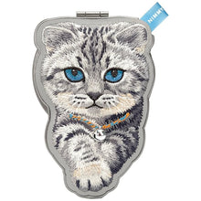 Заредете изображение във визуализатора на галерията – NIMMY magnetic hanger DENIM FASHION BRITISH SHORTHAIR CAT grey
