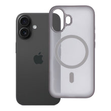 Заредете изображение във визуализатора на галерията – Case for iPhone 16 Flexline Mag Cover compatible with MagSafe gray
