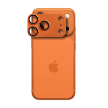 Заредете изображение във визуализатора на галерията – AR+AF Full Metal Tempered Glass for IPHONE 17 PRO orange
