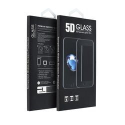Стъклен протектор 5D Full Glue за Iphone 17 Pro / 18 Pro - черен