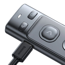 Заредете изображение във визуализатора на галерията – Baseus Orange Dot wireless laser pointer for presentations - gray (with battery)
