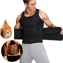 Заредете изображение във визуализатора на галерията – Men's training neoprene vest RC-K-1365 size S black

