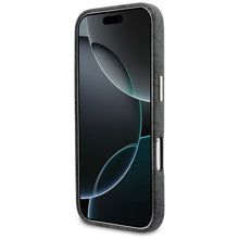 Заредете изображение във визуализатора на галерията – GUESS case for IPHONE 17 compatible with MagSafe GUHMP17S5P4FWMSK (PU FW 4G Script) black
