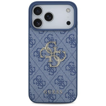 Заредете изображение във визуализатора на галерията – GUESS case for IPHONE 18 Pro Max/17 Pro Max (4G Big Logo) blue
