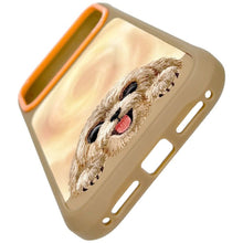 Заредете изображение във визуализатора на галерията – NIMMY case BIG EYED LYING TEDDY POODLE compatible with MagSafe for IPHONE 18 Pro Max/17 Pro Max brown
