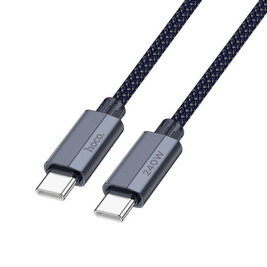 HOCO кабел USB A към Type C 3A X90 1м черен