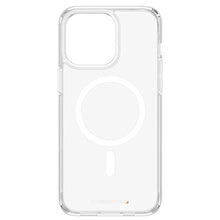 Заредете изображение във визуализатора на галерията – PanzerGlass HardCase with MagSafe with D3O and Military Grade Certified for iPhone 15 Pro Max - Transparent
