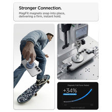 Заредете изображение във визуализатора на галерията – SPIGEN case ULTRA HYBRID MAG compatible with MagSafe for S26 clear / white
