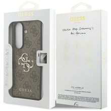 Заредете изображение във визуализатора на галерията – GUESS case for SAMSUNG Z Fold7 GUHCZFD74GMGBR (4G PU Big Logo) brown
