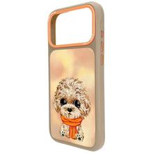 Заредете изображение във визуализатора на галерията – NIMMY case BIG EYED TEDDY POODLE for IPHONE 18 Pro/17 Pro brown
