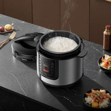Заредете изображение във визуализатора на галерията – Multifunctional electric pressure cooker Hoco 6L HJD27A black
