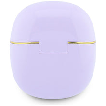 Заредете изображение във визуализатора на галерията – Wireless earphones TWS Guess Glossy Gold Line Classic purple

