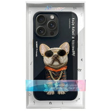 Заредете изображение във визуализатора на галерията – NIMMY case GLASSES COOL DOG for IPHONE 15 Pro black
