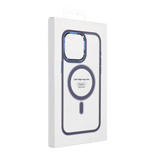 Заредете изображение във визуализатора на галерията – COLOR EDGE MAG COVER case compatible with MagSafe for IPHONE 17 Pro navy blue
