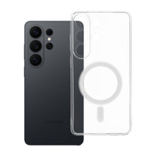 Заредете изображение във визуализатора на галерията – Гръб Clear Case 2 mm Mag Cover за Samsung S26 ULTRA с MagSafe (със защита на камерата) - прозрачен
