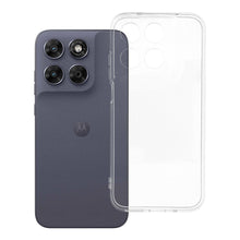 Заредете изображение във визуализатора на галерията – Гръб Clear Case 2 mm за Motorola G67 / G77 (със защита на камерата) - прозрачен
