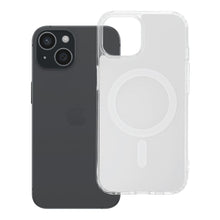 Заредете изображение във визуализатора на галерията – Гръб Clear Fusion Mag Cover за iPhone 15 с MagSafe - бял
